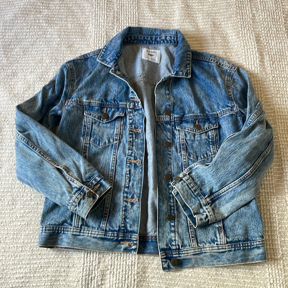 NWOT old navy boyfriend Jean jacket, XS